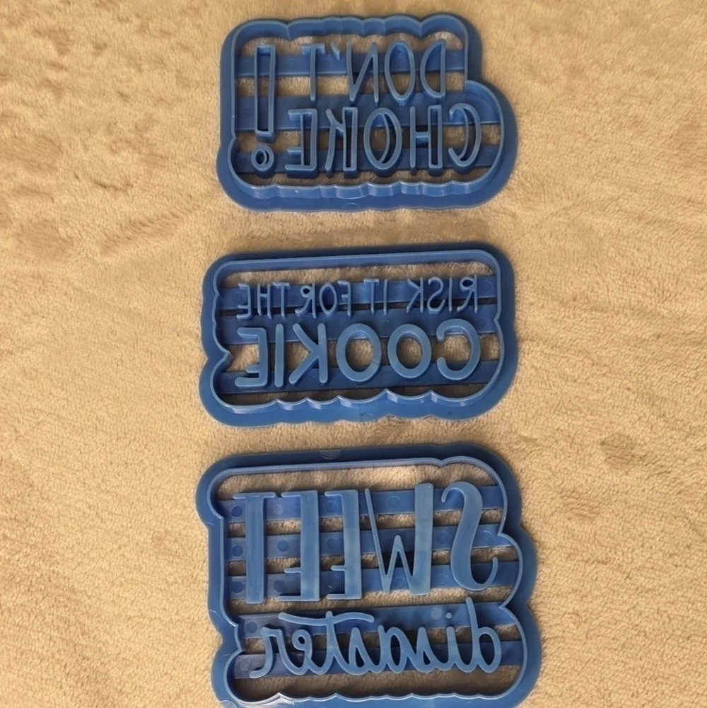 Set of Snarky, Humorous Cookie Cutters